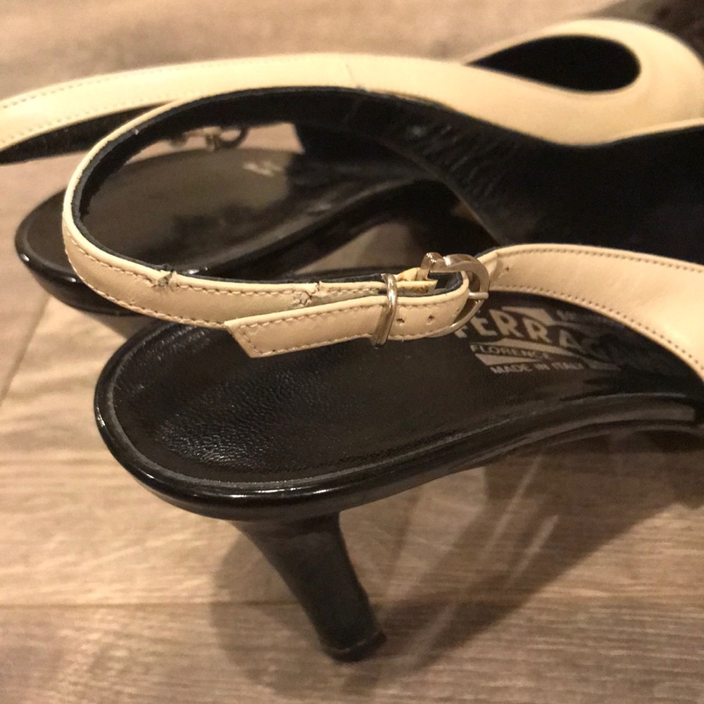 Salvatore Ferragamo Slingback Heels Size 9 - Picture 6 of 6